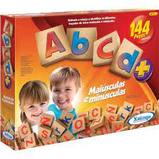 jogo Educativo Brincando com o ABCD 144 peças