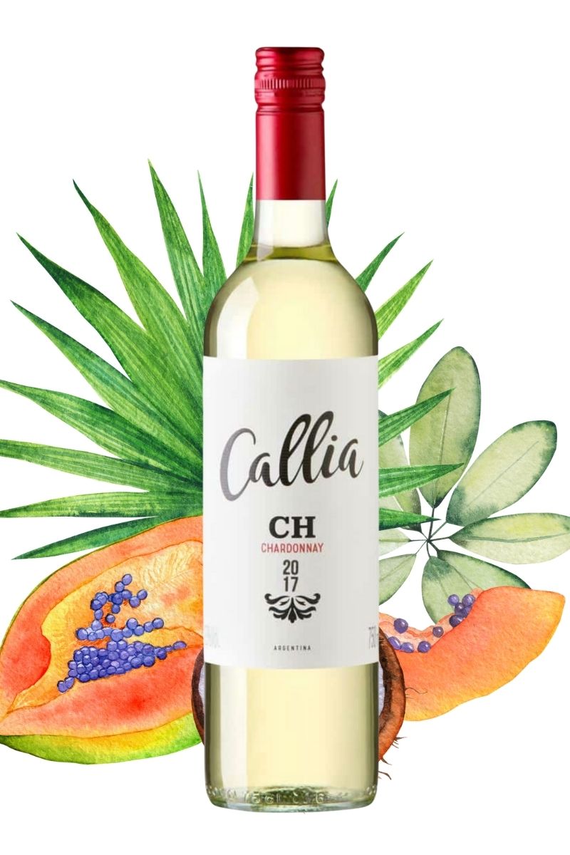 Vinho Branco Argentino Callia Chardonnay