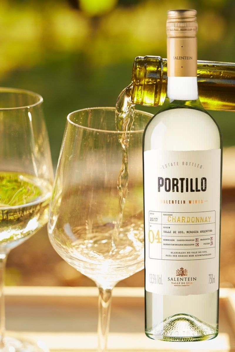 Vinho Branco Argentino Portillo Chardonnay 2020