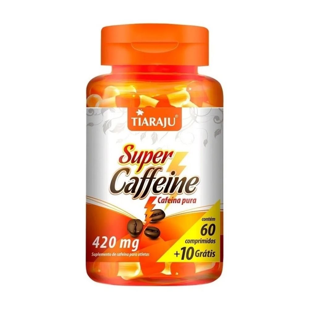 Cafeína Super Caffeine 420MG 60+10 - TIARAJU