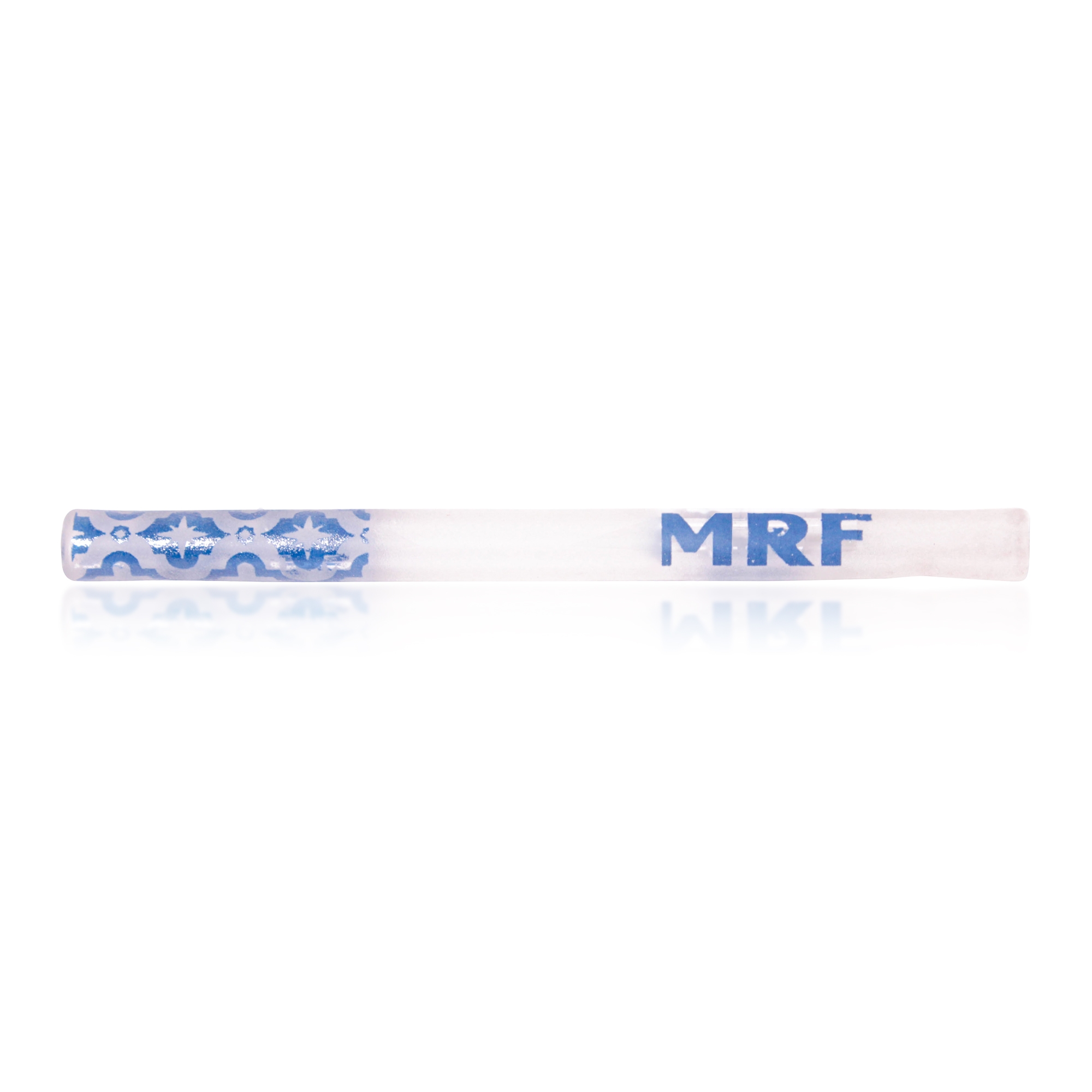 Piteira de Vidro MRF SandBlast COM bocal (8cm x 6mm)  - Mr. Fumo