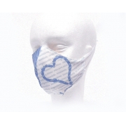 Máscara de Proteção Bico de Pato (EPI) - Valor de Mãe (Azul)