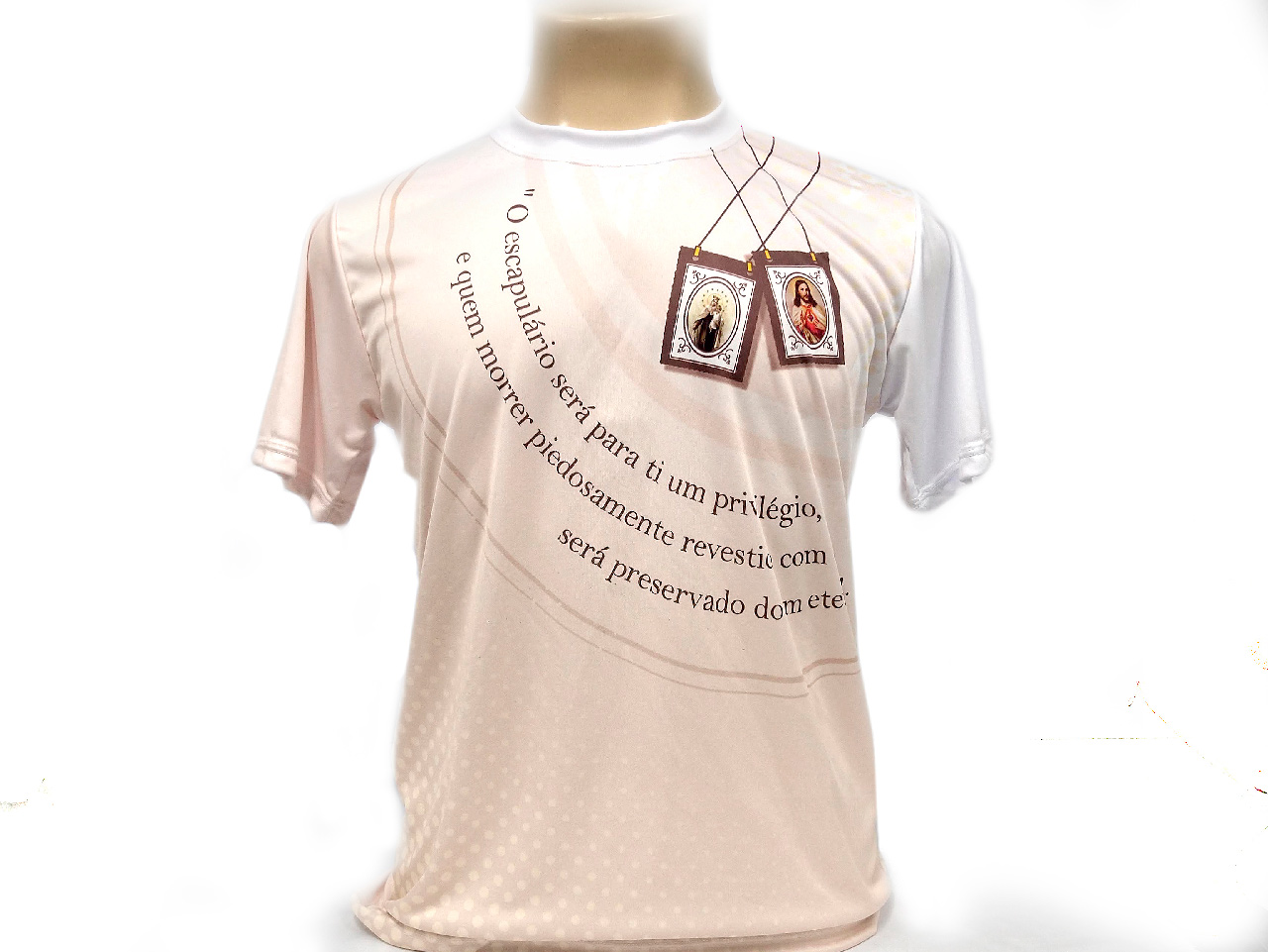 Camiseta Dryfit Esportivo - Escapulário Nossa Senhora do Carmo