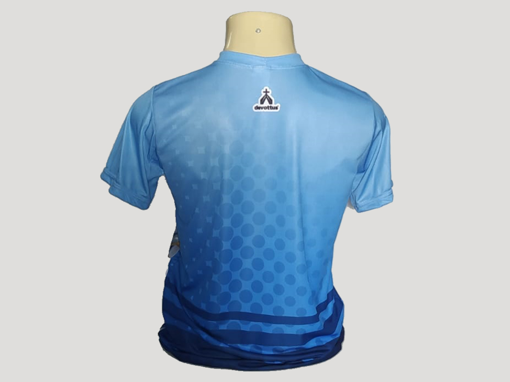 Camiseta Dryfit Esportivo - Senhora da Conceição - Azul