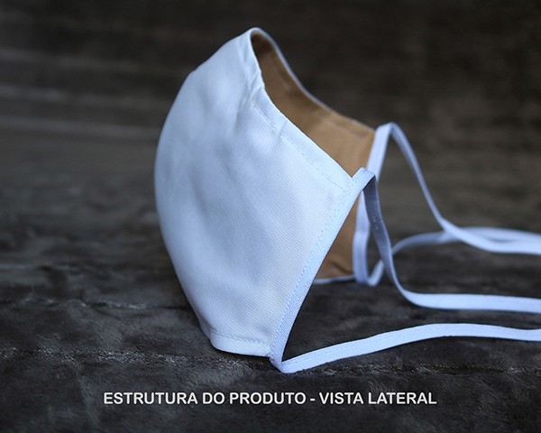Máscara de Proteção Bico de Pato (EPI) - Ilustração São José