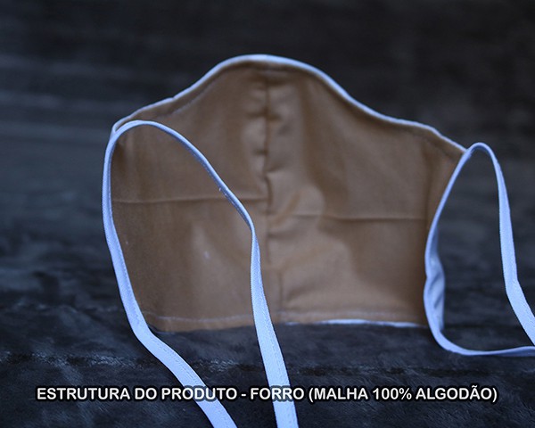 Máscara de Proteção Bico de Pato (EPI) - Imagem Nossa Senhora da Conceição