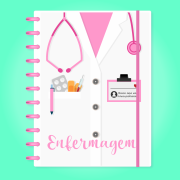 Caderno de Disco Infinito Sistema Inteligente - Profissões - Enfermagem 02