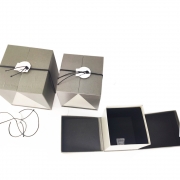 Caixa de presente Rigida Com Tampa Retangular com Elastico Enfeite Sweet Love Kit 3 caixas