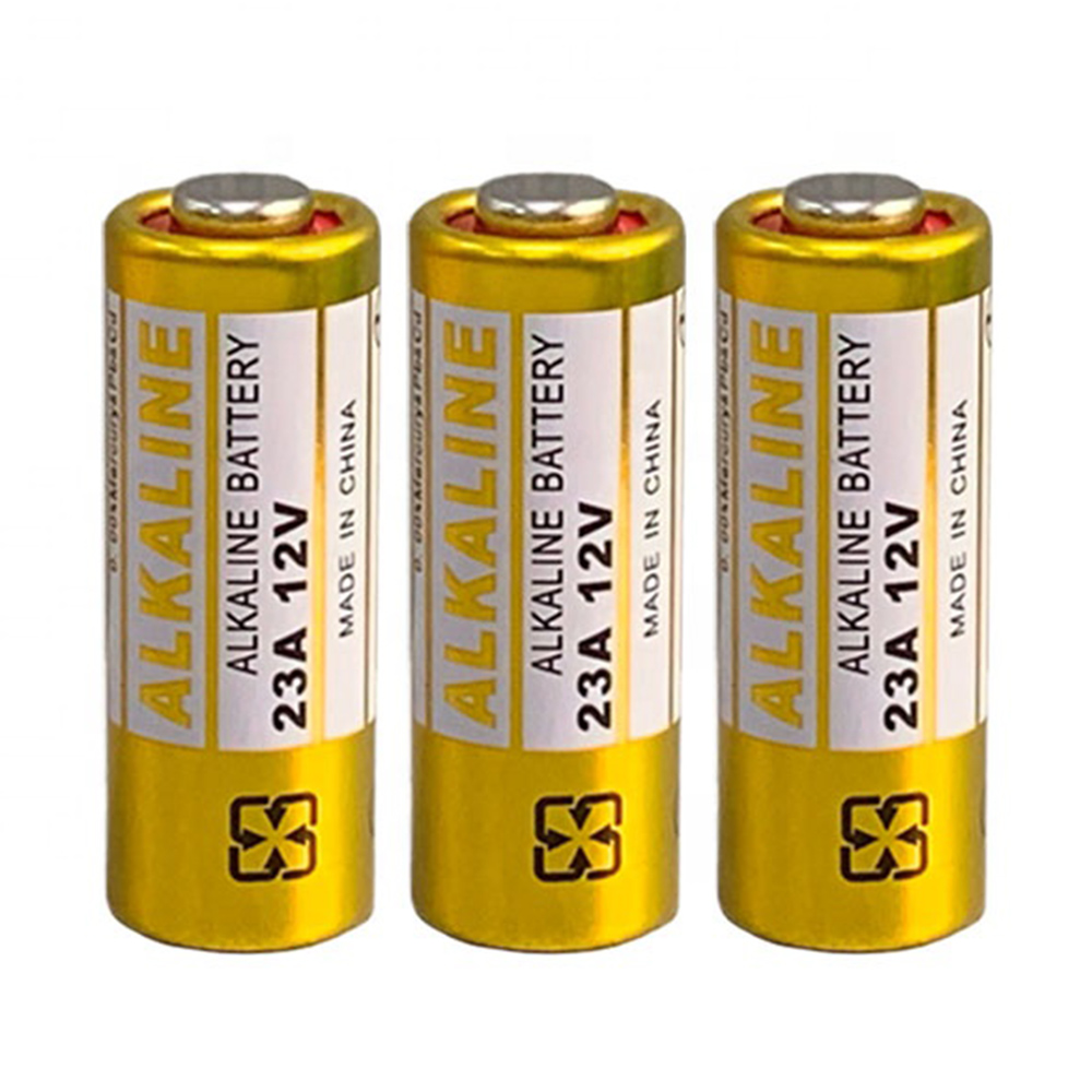 Bateria Alcalina 23A 12V 10 Unidades Pilha Controle Carro Alarme Portao Duravel