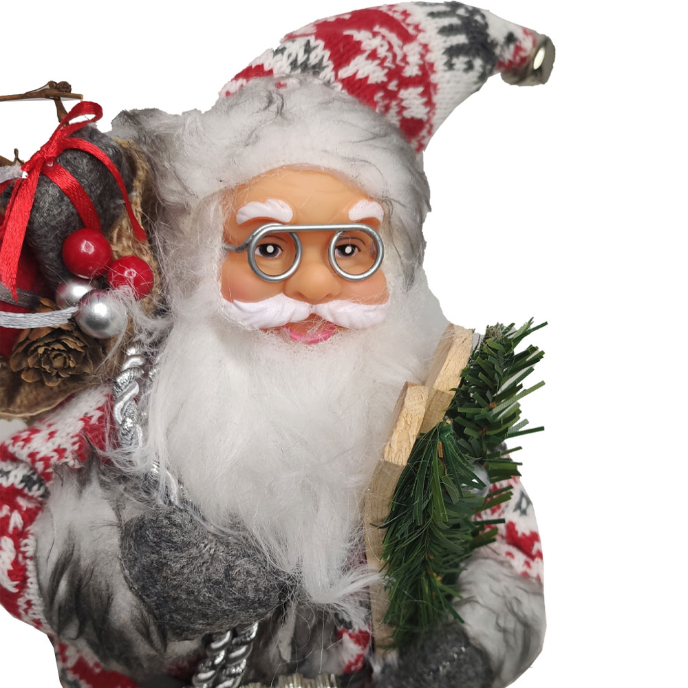 Boneco Papai Noel 30cm Natalino Decoraçao Natal Enfeite Festa Fim do Ano Comemoraçao