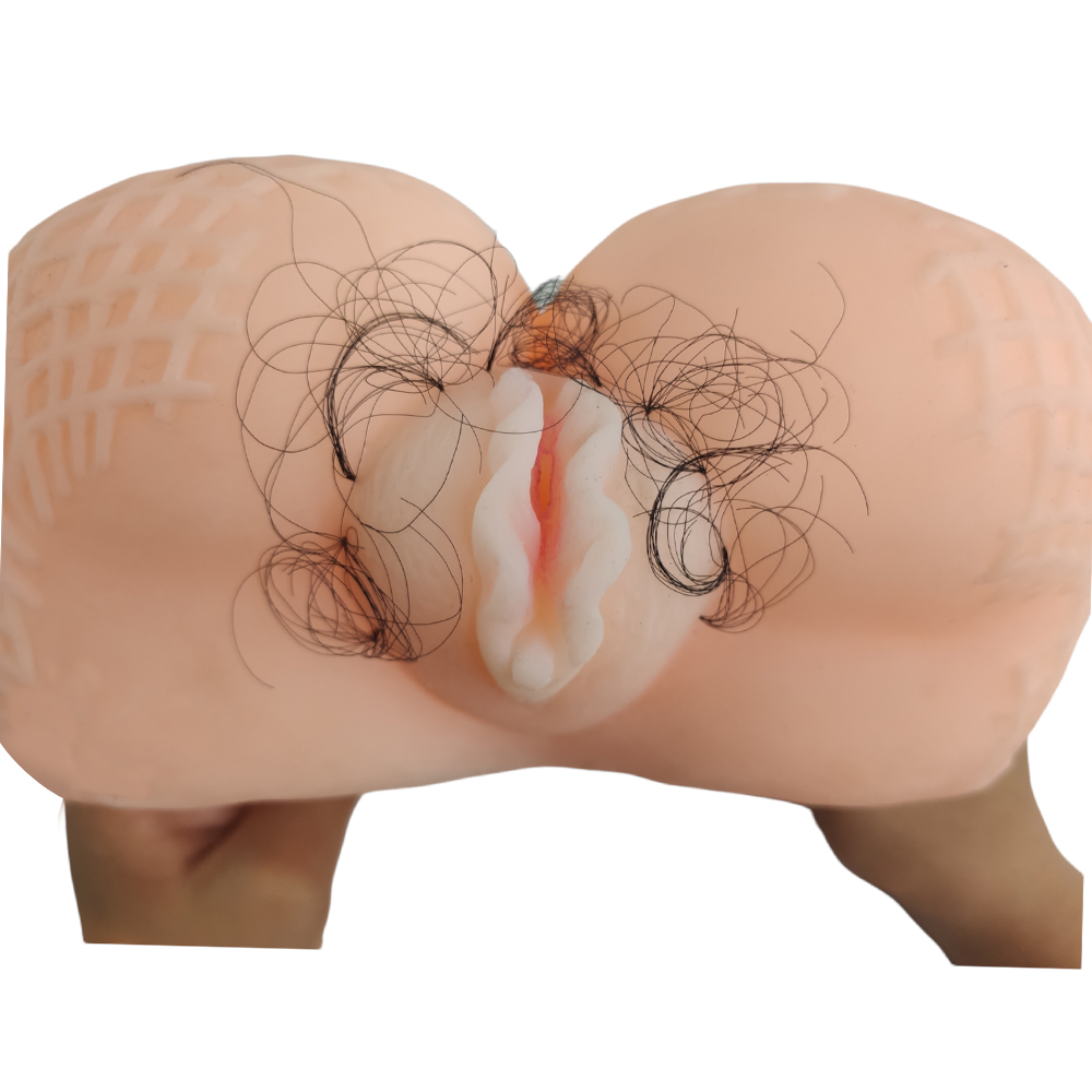 Bunda Realistica Masturbador Masculino Vagina Anal Vaginal 2 orificios Penis