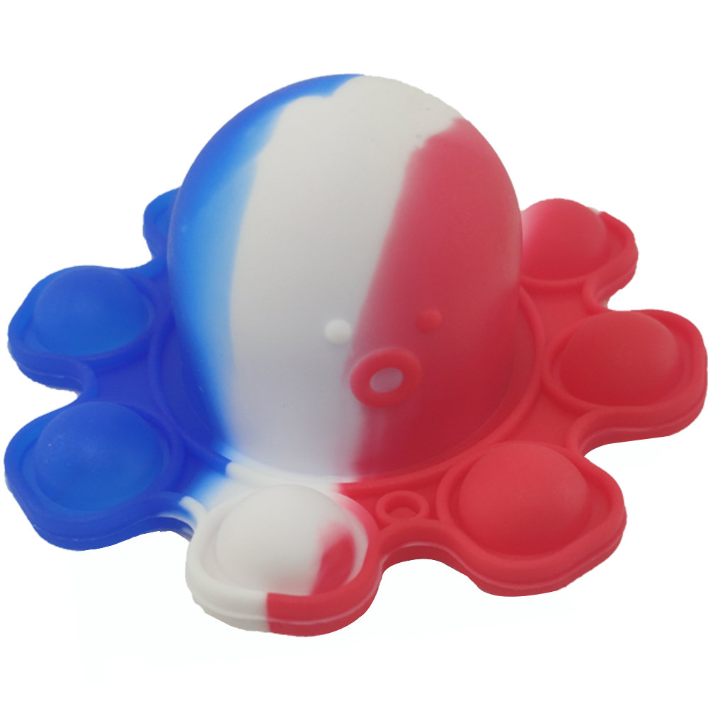 Fidget Toy Pop It Polvo Chaveiro Alivia Estresse Ansiedade Kit 2 Uni Sensorial
