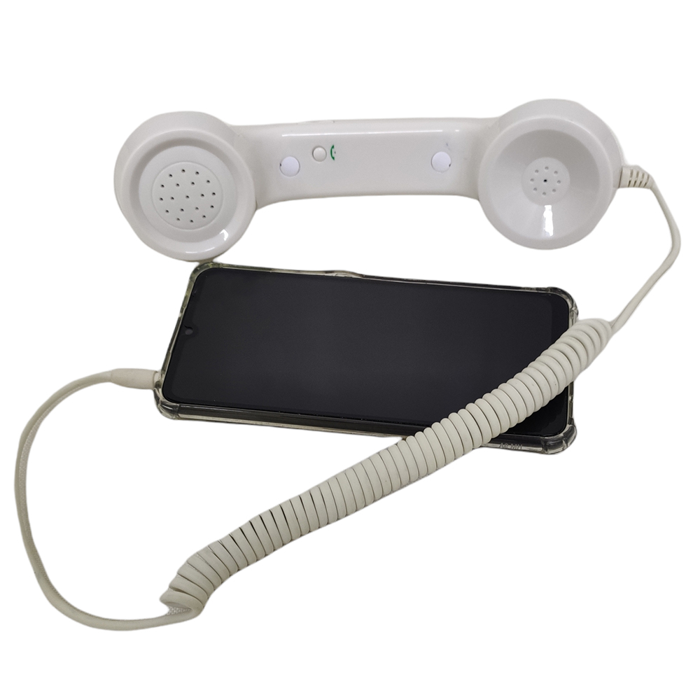 Monofone Pop Phone Microfone Kit 4 Uni Telefone Celular P2 Ligaçoes Chamada Smartphone Portatil P2 Audio Telefonema