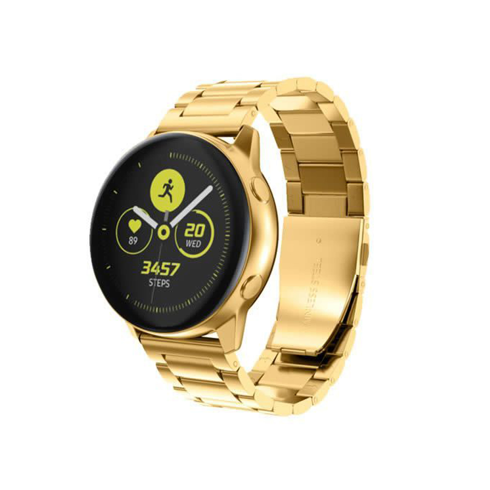 Pulseira Relogio Smartwatch Kit 2 uni Aço Inox 3 Elos Smartband Inteligente Band