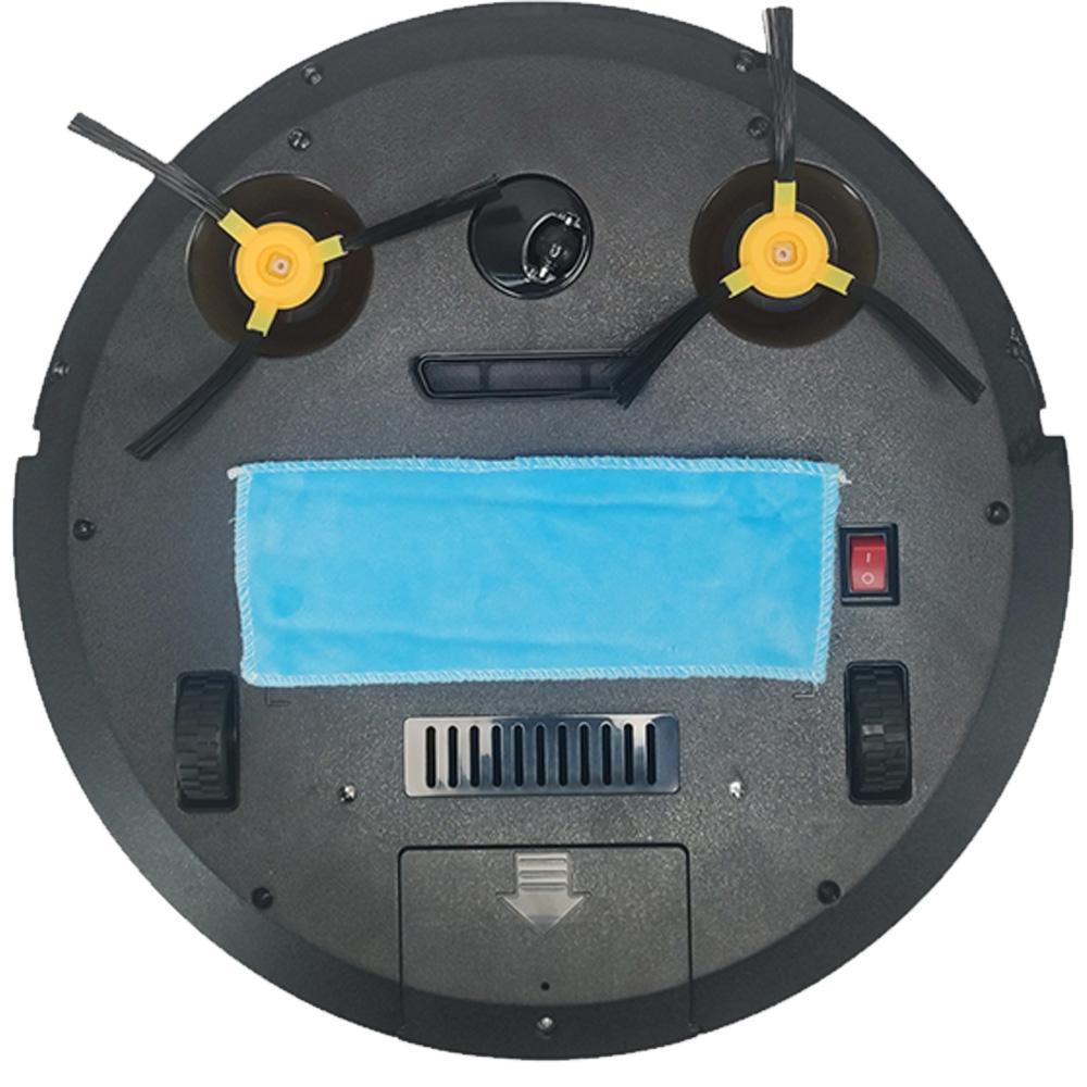 Robo aspirador Ultravioleta Touch Controle 4 modos de Limpeza Mata Inteligente Desinfeta Germes Poeira Pelos Casa Multifunçoes Passa Pano Sujeira
