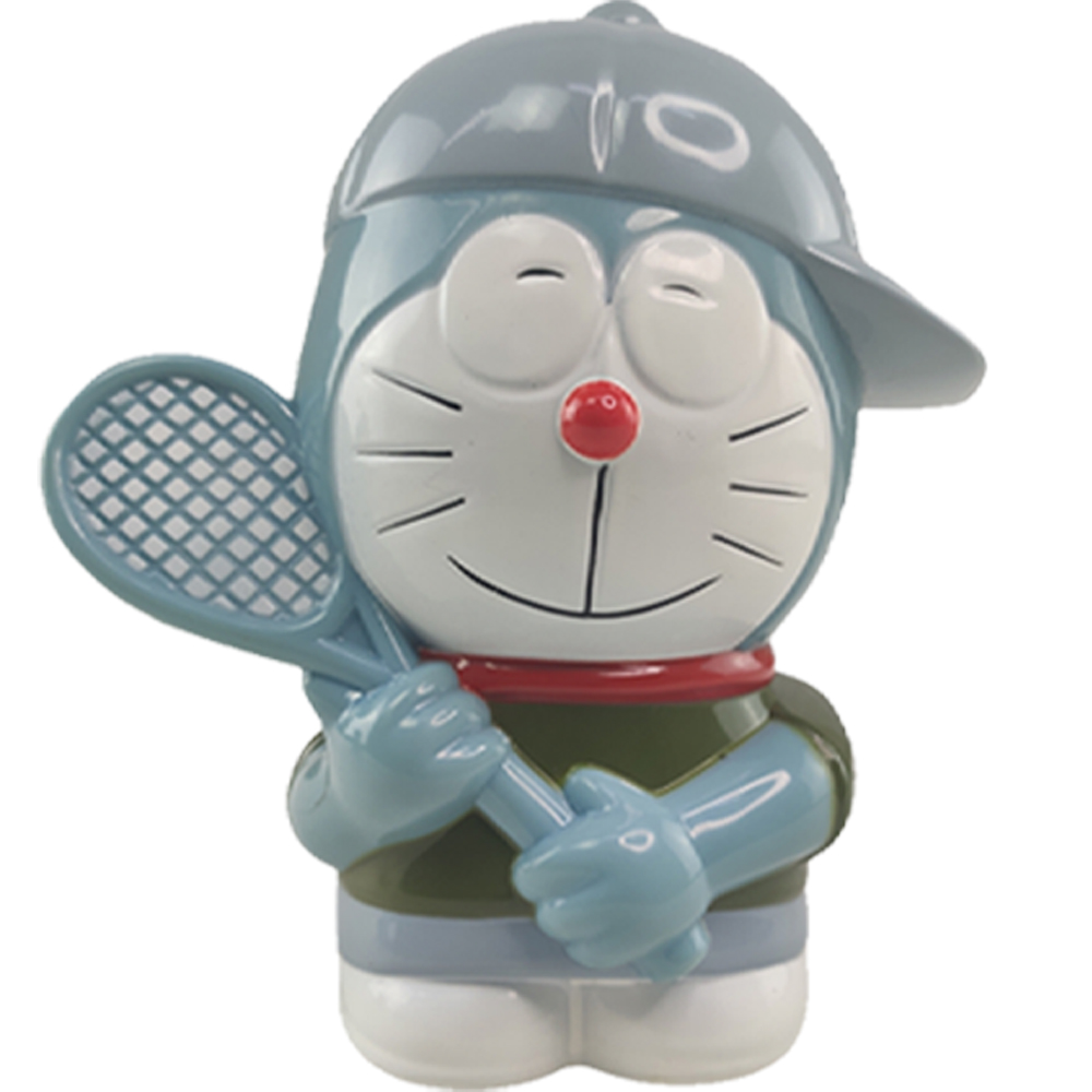Telefone Fixo Gato Doraemon Vintage Tenista Anime Desenho Mangá Retro Telefonia Decoraçao Enfeite Tenis Esportes