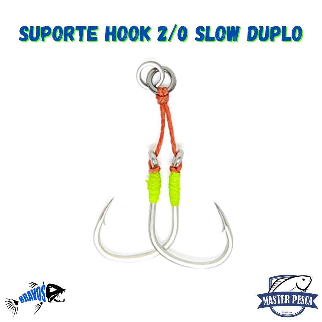 Suporte Hook 2/0 Slow Duplo