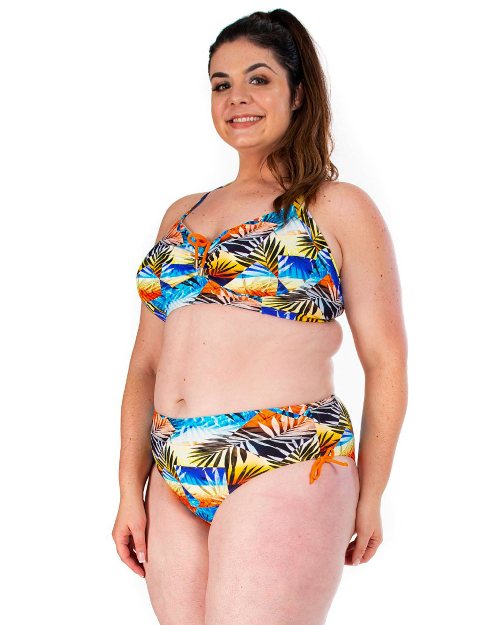 Biquíni Bora Bora Acqua Rosa Estampado Plus Size 118891