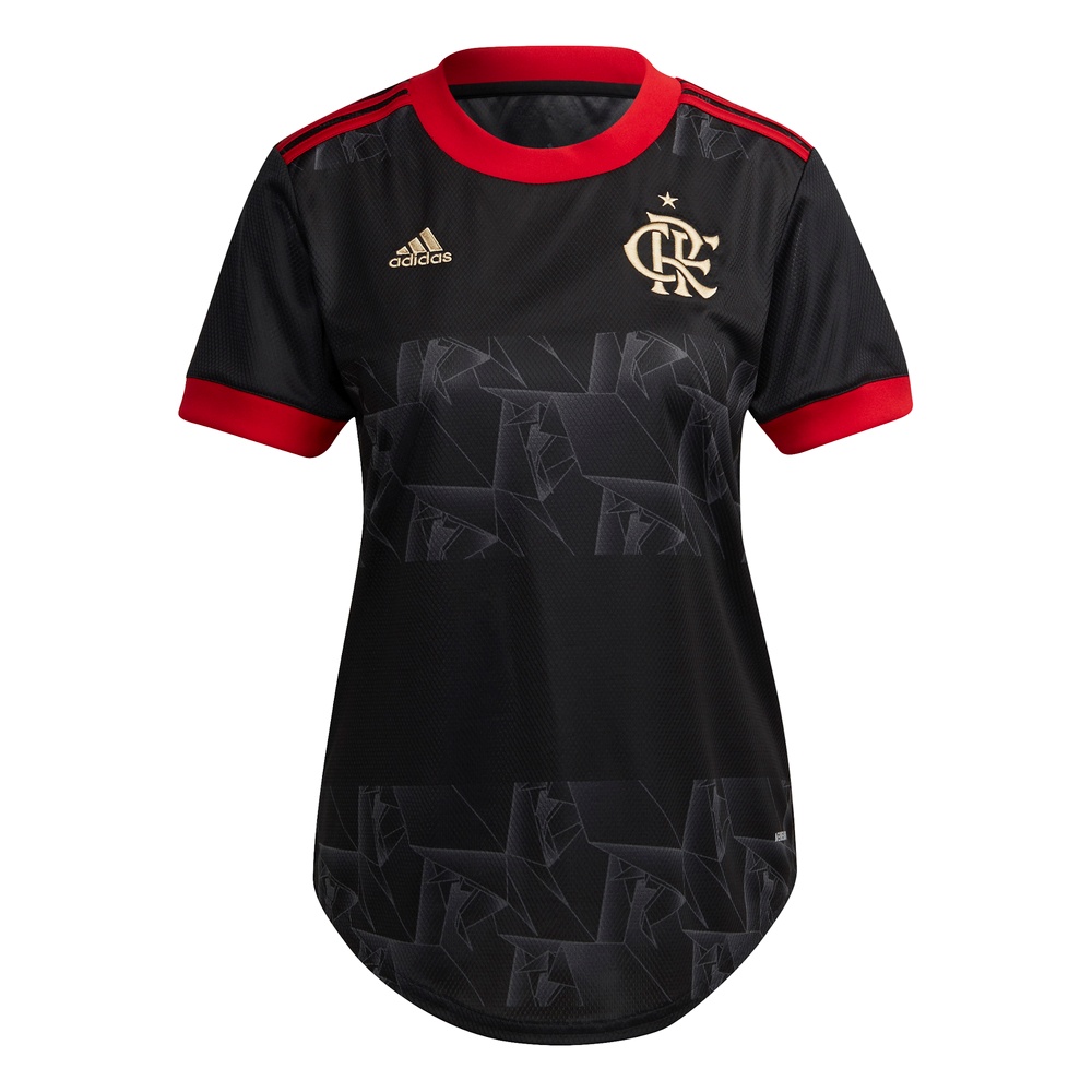 Camisa Flamengo III Feminina 2021 Torcedor s/n Adidas