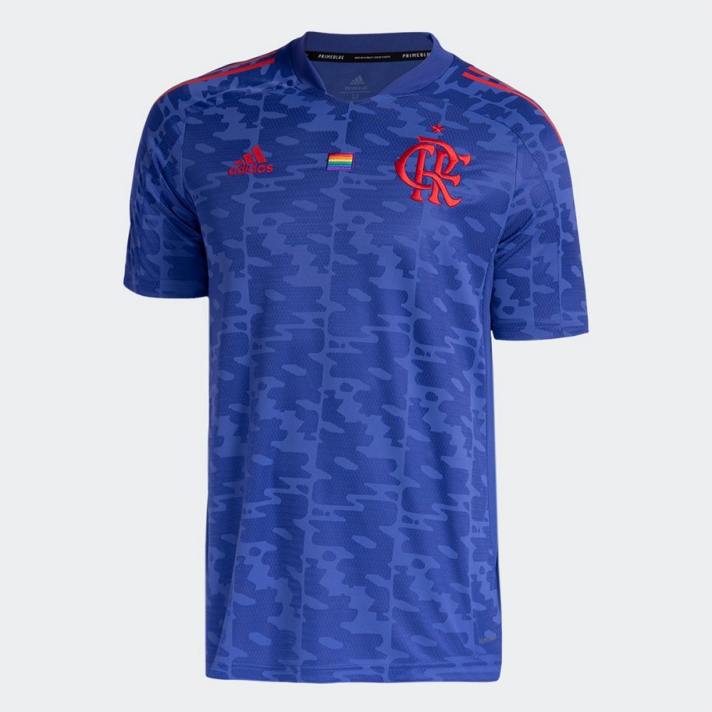 Camisa Flamengo Pride 2021 Adidas