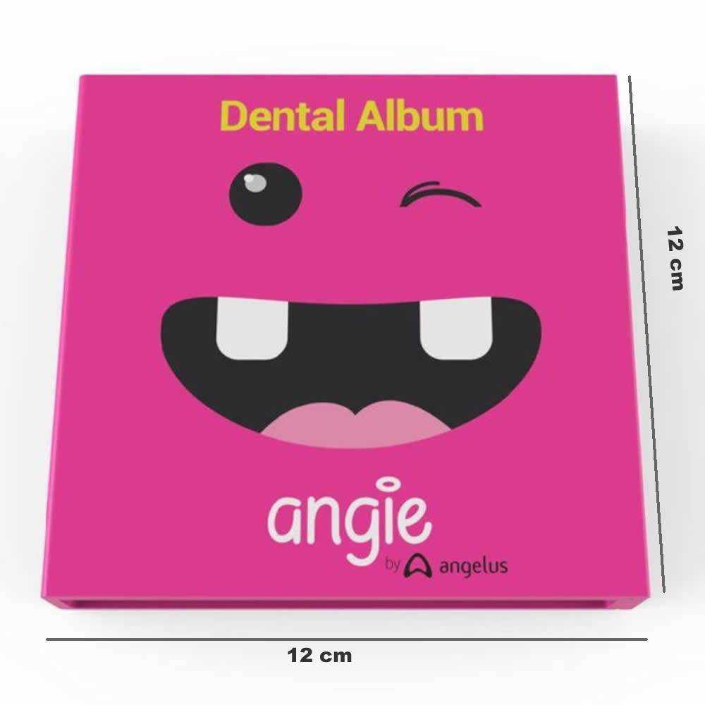 Álbum Porta Dentinhos Rosa Angie by Angelus