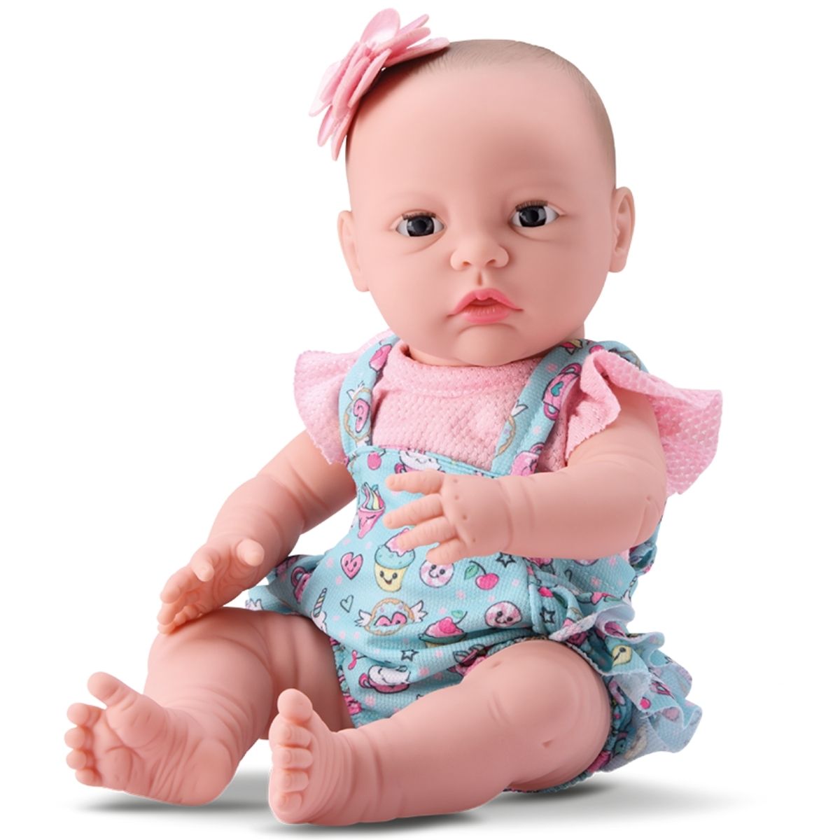 Boneca Newreborn Cuidados Faz Xixi Abre E Fecha Os Olhos Divertoys