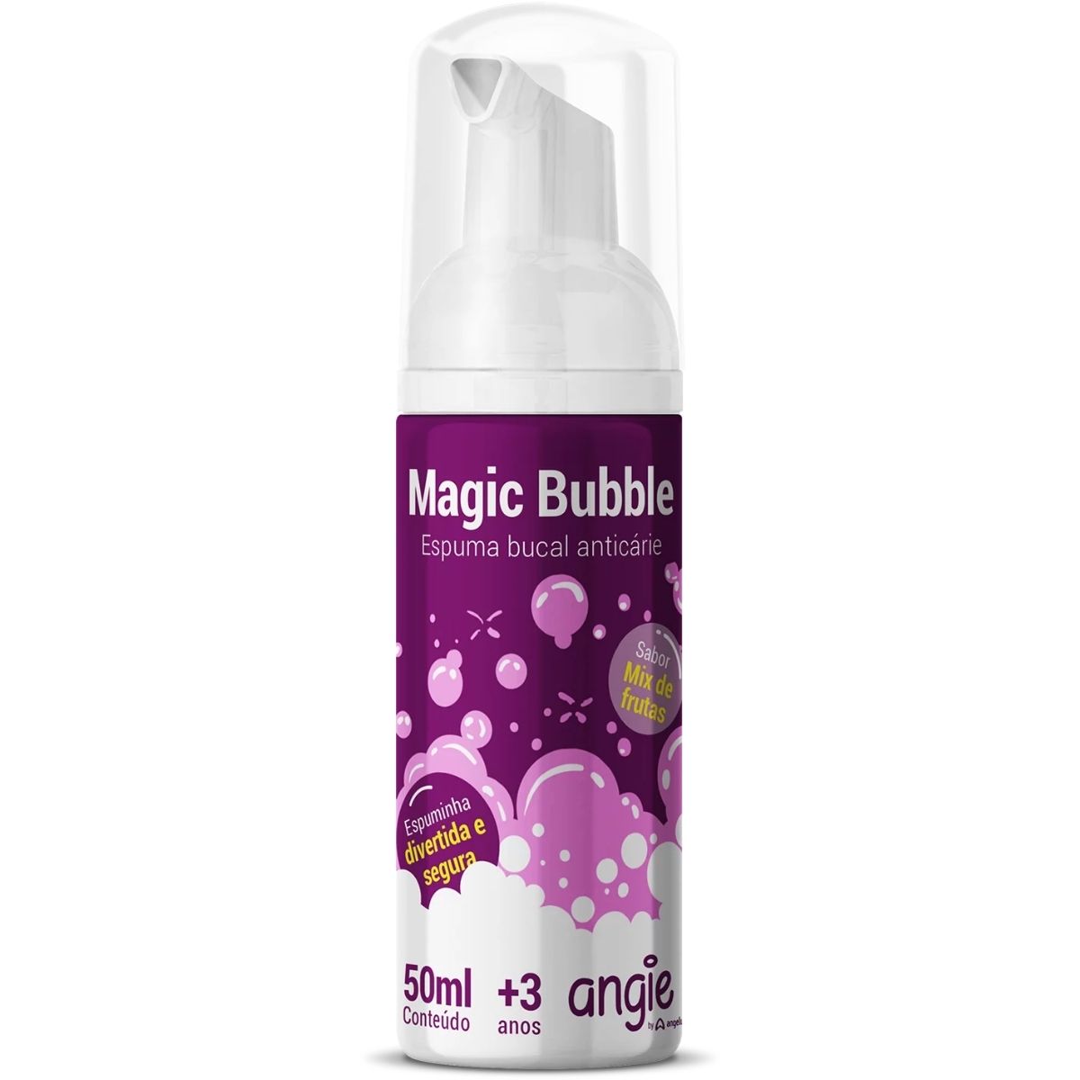 Espuma Dental Magic Bubble Angie