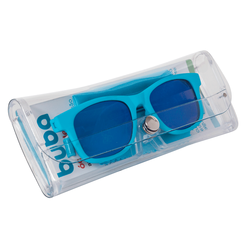 Óculos De Sol Bebê Com Alça Ajustável Proteção Uva Uvb Buba
