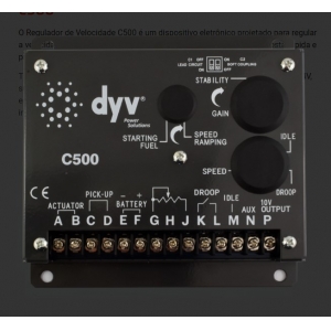 Regulador de Velocidade  C500 - DYV