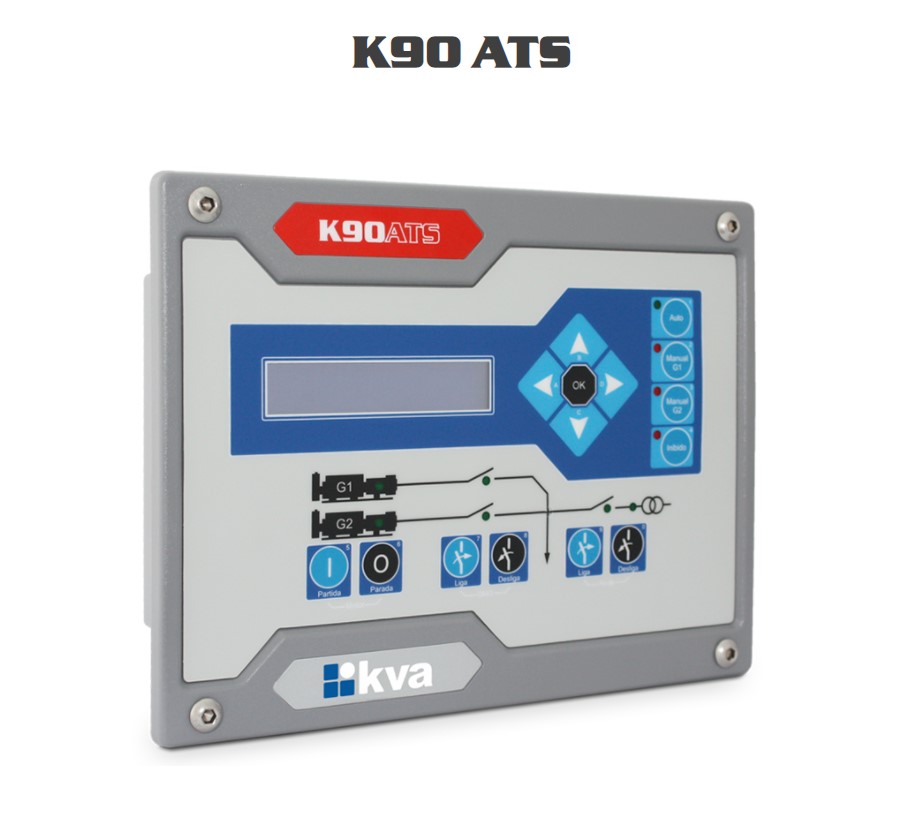 Controlador Automático de Transferência DE CARGA  KVA - K90ATS