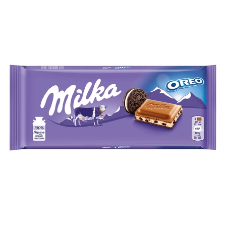 CHOCOLATE MILKA TAB. OREO 100G