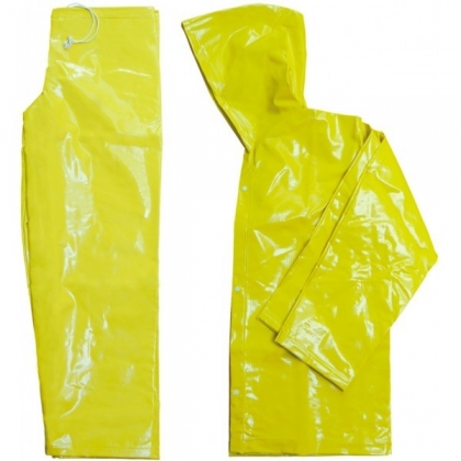 Conjunto (Jaqueta + Calça) PVC Amarelo - KP400