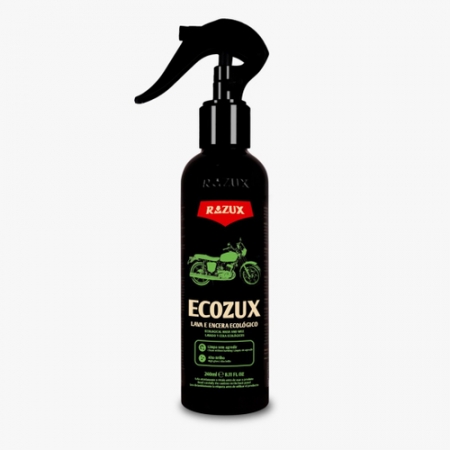Razux Ecozux 240ml - Lava e Encera Ecológico Pintura Cromados e Plásticos