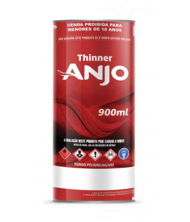 Thinner Acrílico 3020 0,9l Anjo