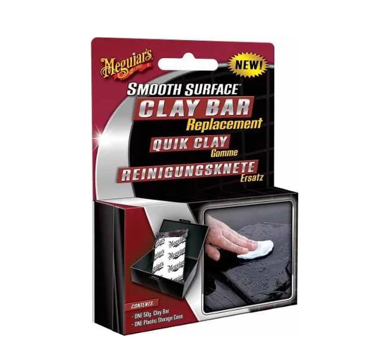 Pasta Abrasiva Cleaner Quik Clay Bar 50g - G1001 - Meguiars