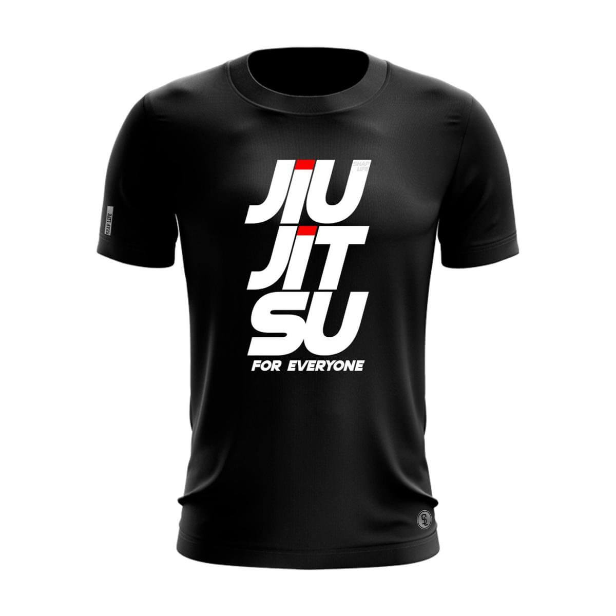 Camiseta Jiu Jitsu For Everyone Shap Life Preto