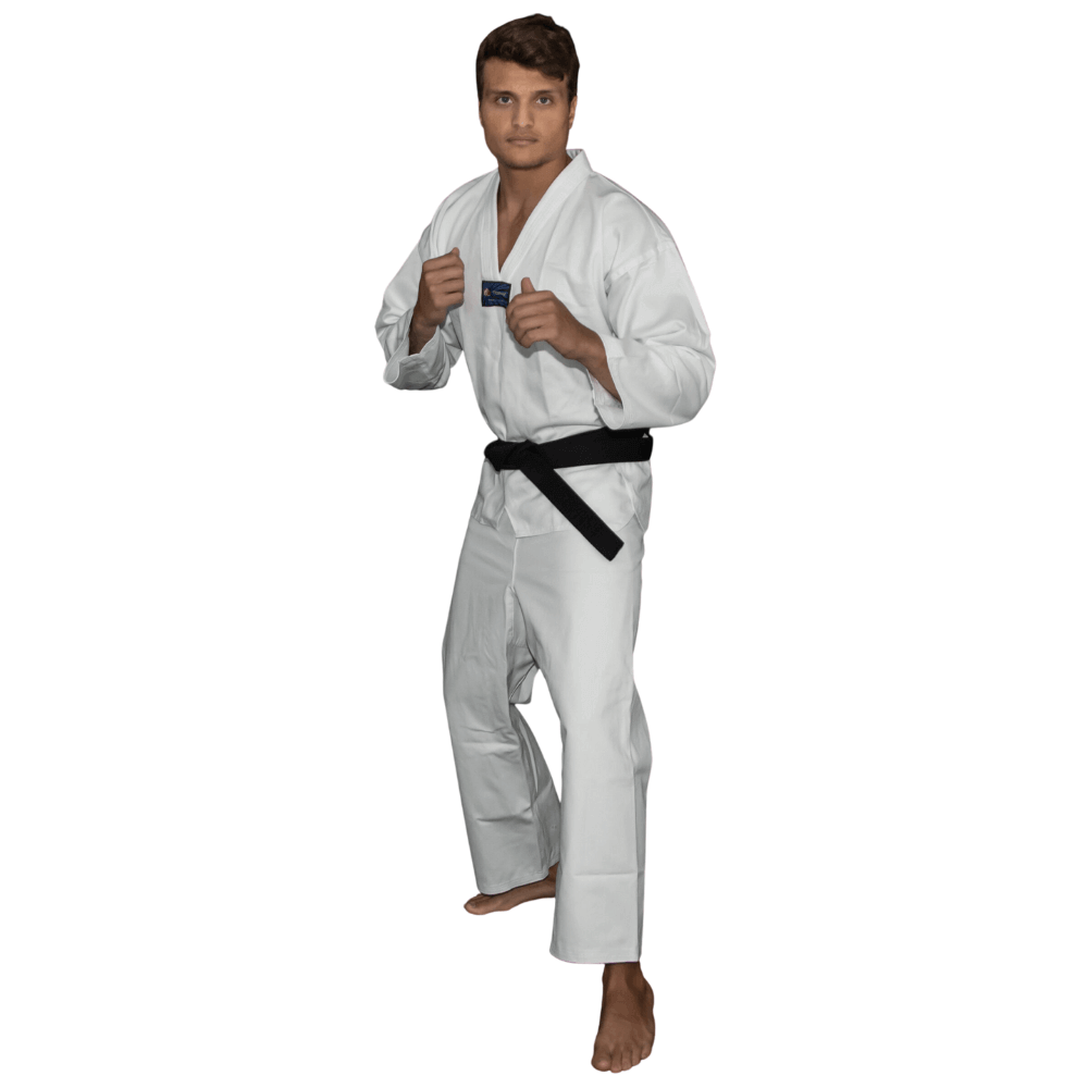 Kimono Do Bok Taekwondo Flex Torah Branco