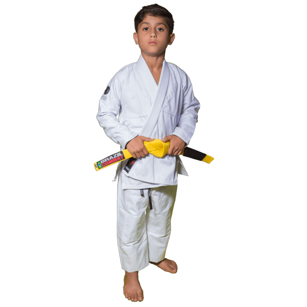Kimono Jiu Jitsu Brazil Combat Classic Infantil Branco
