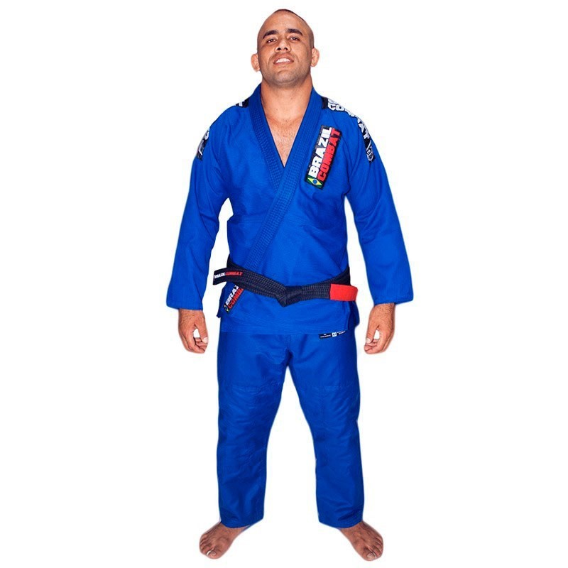 Kimono Jiu Jitsu Brazil Combat Xtra-Lite Azul Unissex