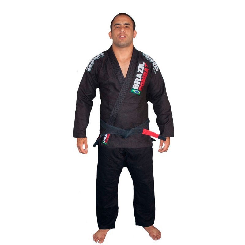 Kimono Jiu Jitsu Brazil Combat Xtra-Lite Preto Unissex