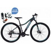 Bicicleta MTB Oggi Float Sport Verde 15,5 Tourney 21v +Brinde