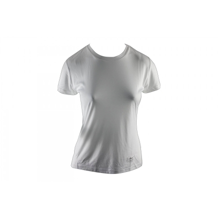 Camiseta Corrida Speedo Interlock Feminina UV50 Branco