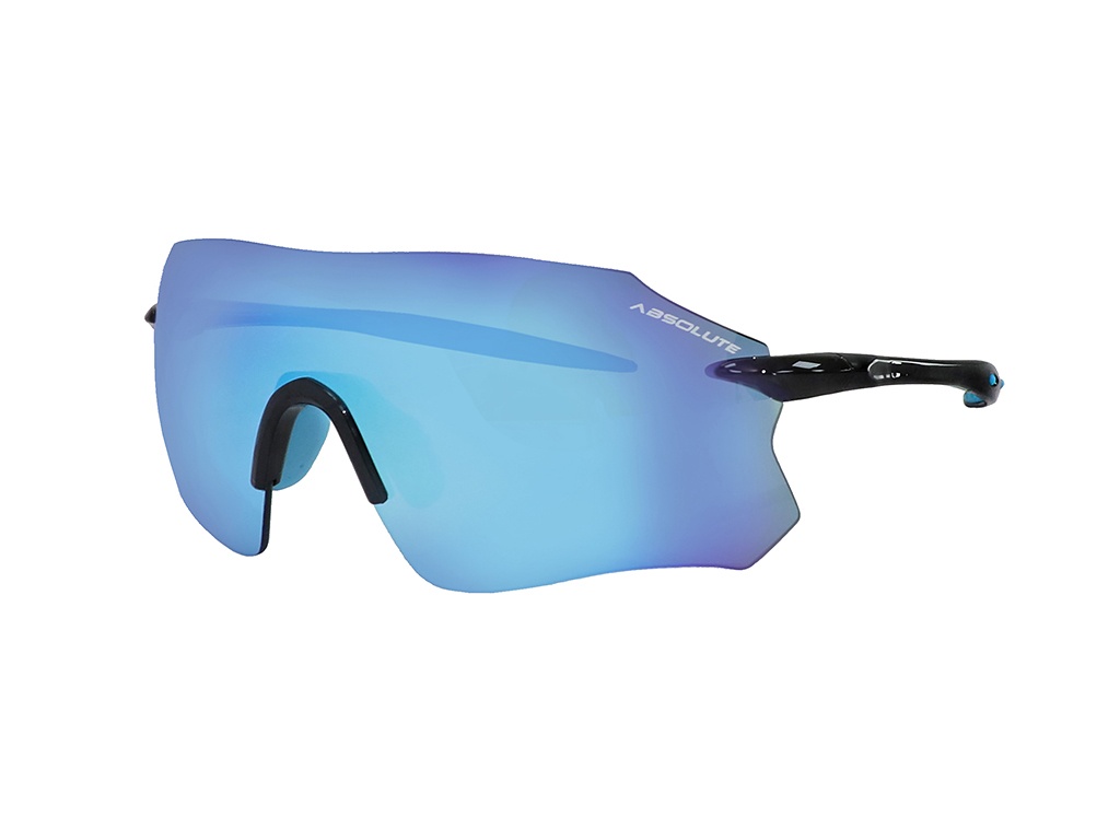 Óculos Ciclismo Absolute Prime SL Preto Azul Lente Azul