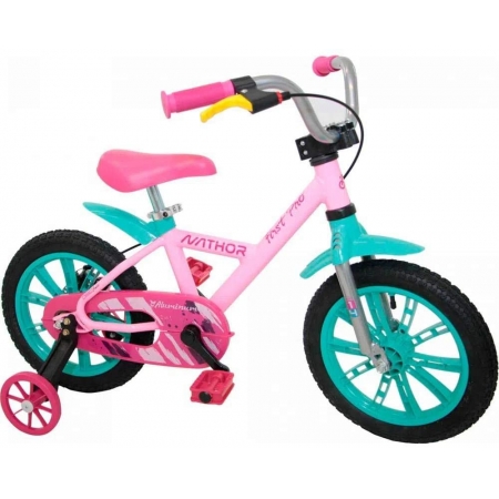 Bicicleta Infantil First Pro Feminina 03 Aro 14 Nathor