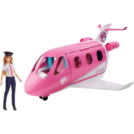 Boneca Barbie e Veículo Jatinho de Aventuras - Mattel