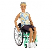 Boneco Ken Fashionista Cadeira de Rodas - Mattel GWX93