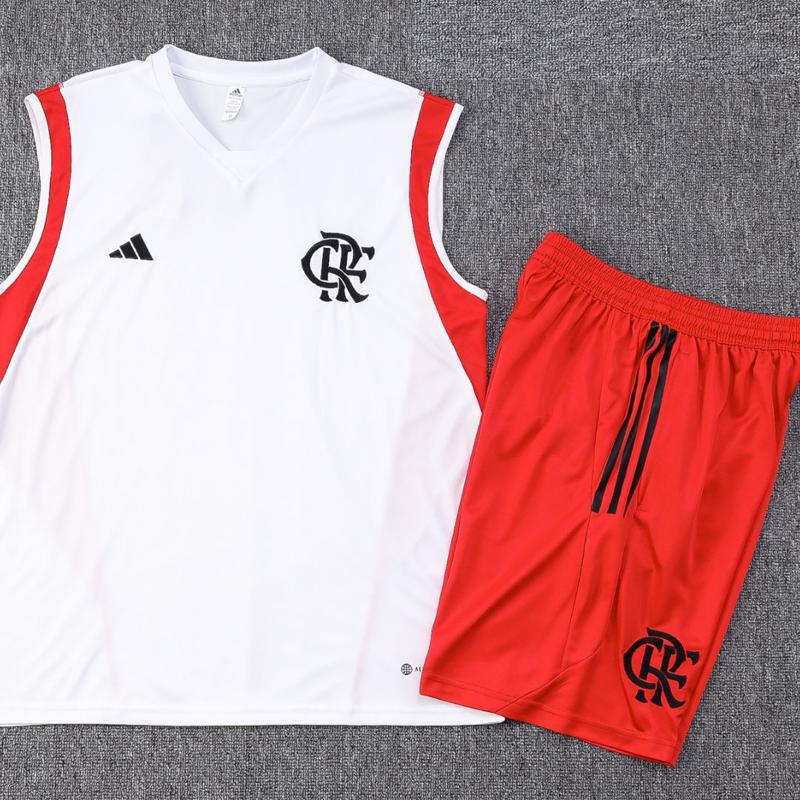 Kit Regata Flamengo Branco
