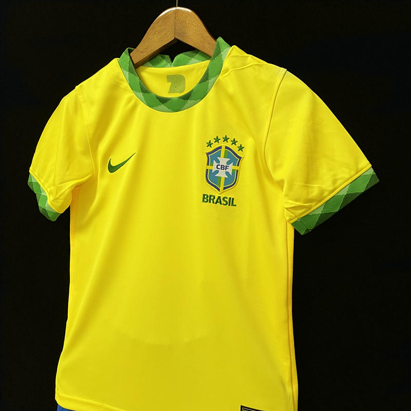 Seleção Brasileira Amarelo Kids