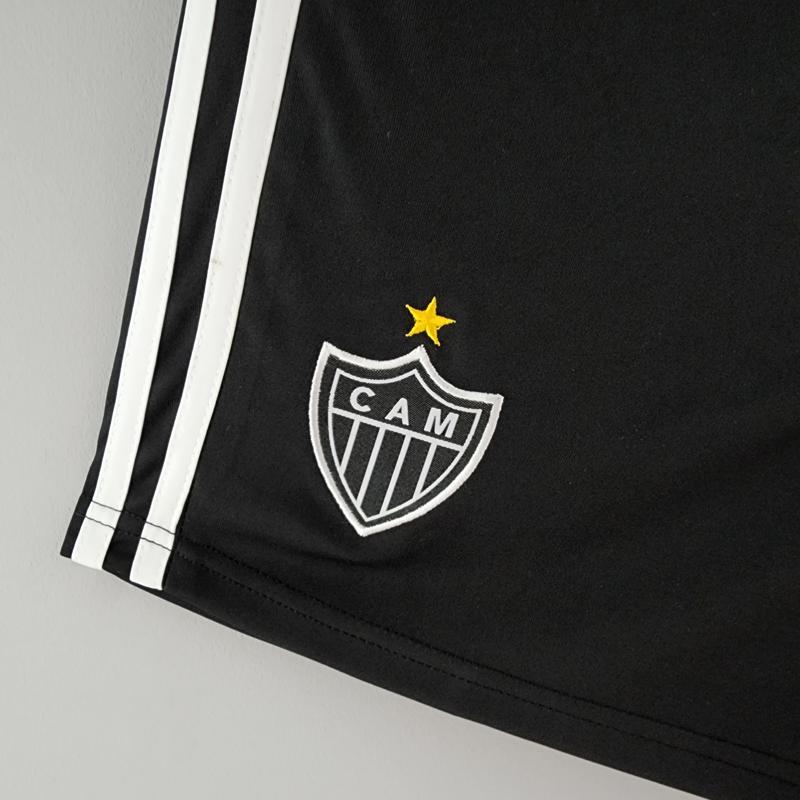 Short Atlético Mineiro Preto