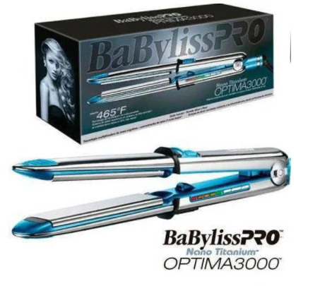 Babyliss Prancha Pro Nano Titanium Optima 3000 Original 240°C - 32mm - 220V - T